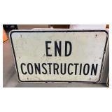 Road Sign "End Construction"