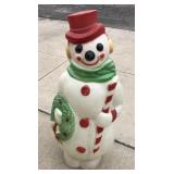 Blowmold snowman pickup only