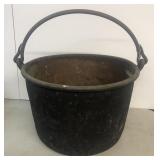 Large Copper Apple Butter Kettle