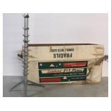 Sapphire metal Christmas tree