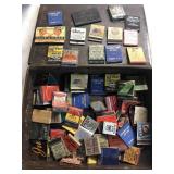 1940s matchbook covers from Air Force bases in