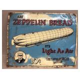 Zeppelin bread sign