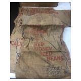 5- Railroad bean bags red kidney stone beans