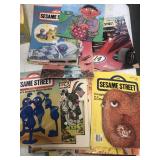 1970s Sesame Street magazines