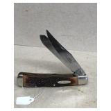 K bar two blade knife