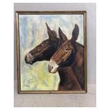 Harold Brady horse painting