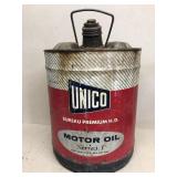 Unico Motor  oil can