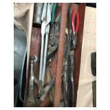 Tools Vice grips pliers hammer grouping