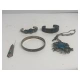Bracelets and necklace