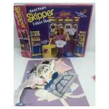 Skipper T-shirt shop in Barbie paper dolls