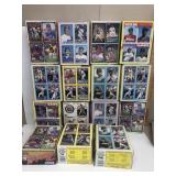 Baseball Cards uncut from bottom of wax boxes