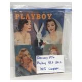 Playboy magazine February 1956