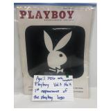 Playboy 1956 April magazine first appearance of