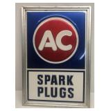 AC spark plug sign, STOUT Sign Co.