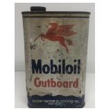 Mobiloil Outboard advertising can