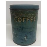 Coffee tin