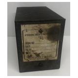 Prescription file box