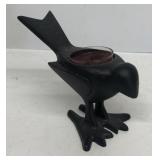 Bird candle holder