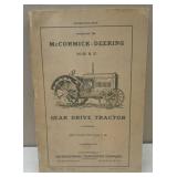 McCormick-Deering 10-20 H.P. Tractor Guide