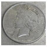1922 Peace silver $1