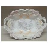 Pearlized German Bowl With Roses