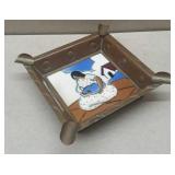 Ceramic/Copper Ashtray