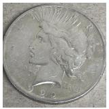 1922 piece silver dollar