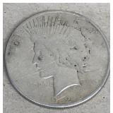 1926 Peace silver dollar