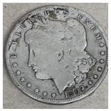 1902 O Morgan silver dollar