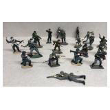 Toy soldiers plastic approximately 2 inches tall