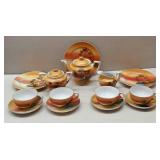 10 PC. Childs Tea Set Made In Japan