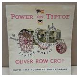 Oliver Row Crop Tractor Manual (Tiptoe Wheels)