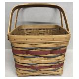 2001 longaberger  basket with protector
