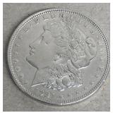 1921 Morgan silver dollar