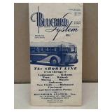 1942 Bluebird System Bus Schedule Indiana Division