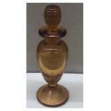 Perfume bottle Amber