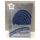 1946 Hollywood bowl magazine