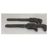(2) Monkey wrenches