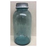 Ball perfect mason  blue canning jar with zinc
