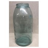 Perfect mason Green fruit jar
