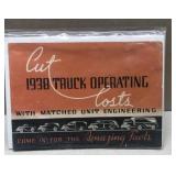 1938 truck operating pamphlet