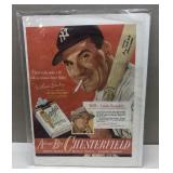 Chesterfield Babe Ruth story advertisement