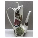 Red Wing coffee pitcher with lid