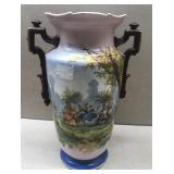 Handpainted Portrait Vase