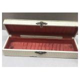 Celluloid fan box vintage