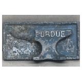 Purdue cast aluminum ANVIL advertising