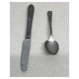 Pinocchio and donkey spoon and knife