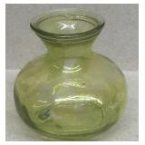 Green vase