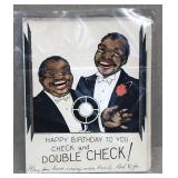 1932 black memorabilia birthday card