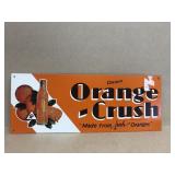 Orange crush advertising sign